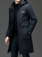 Labs men long hooded winter coat